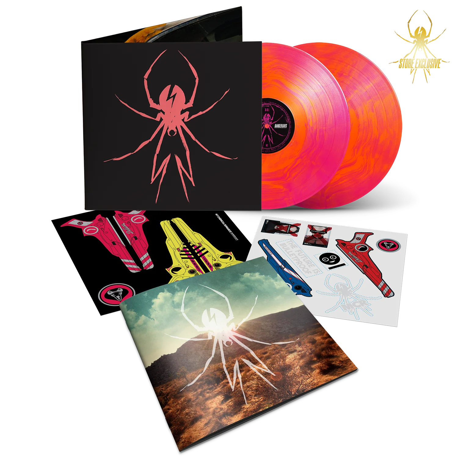 Danger Days (Deluxe Edition) Exclusive Pink Starburst Vinyl 2LP