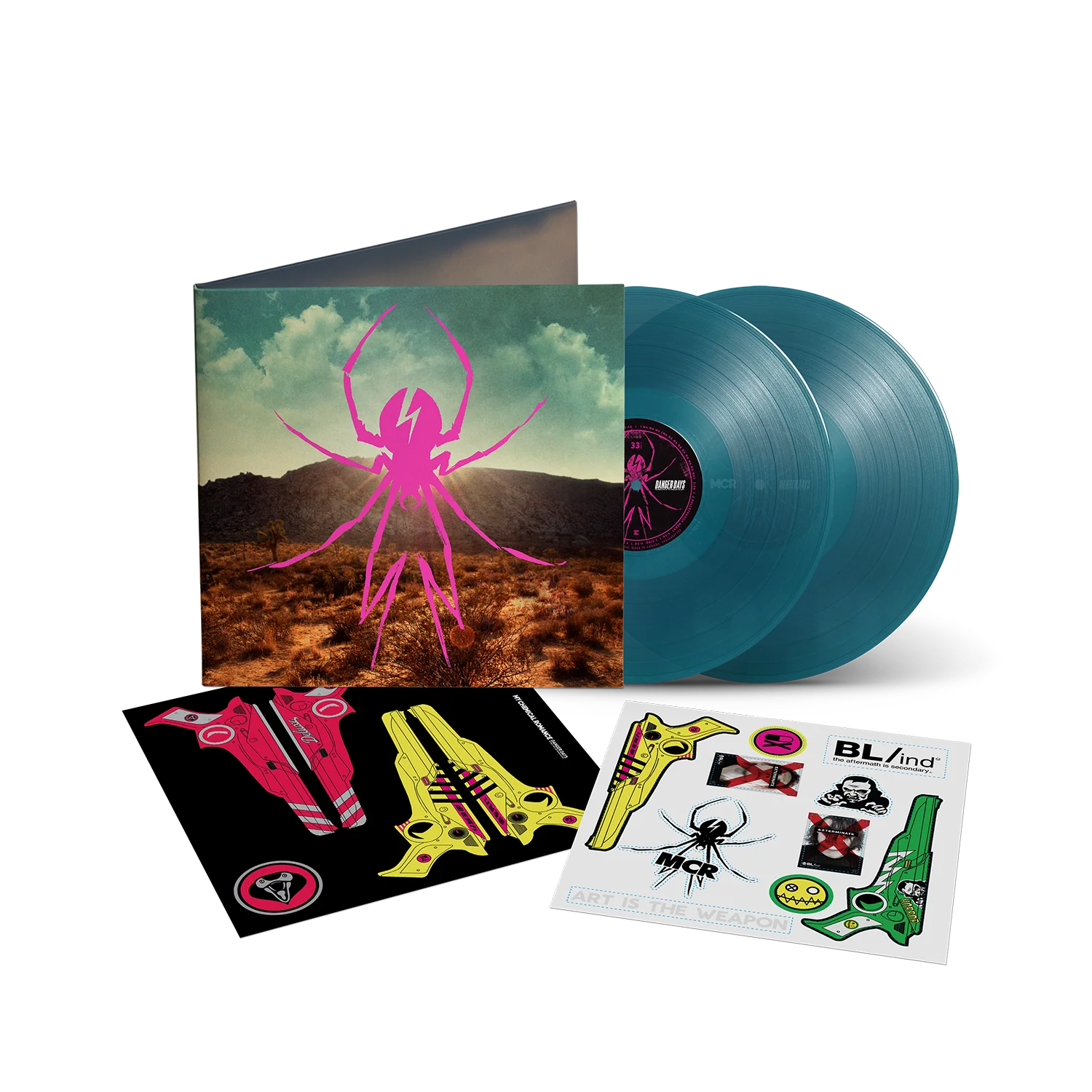 Danger Days (Deluxe Edition) Exclusive Sea Blue Vinyl 2LP