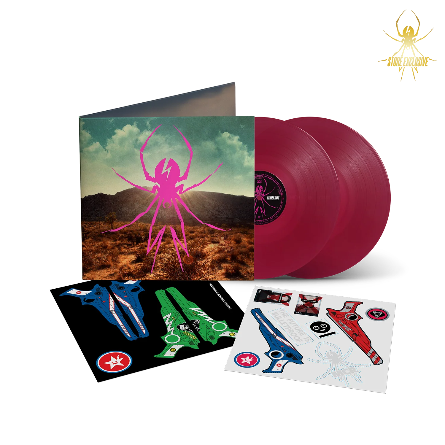 Danger Days (Deluxe Edition) Spotify Exclusive Ruby Vinyl 2LP